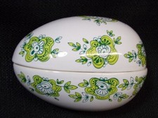 Großes Keramik-Osterei - 2-teilig