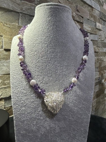 Amethyst-Süßwasser-Perlen