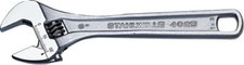 STAHLWILLE Rollgabelschlüssel Engländer DIN 3117 Form B mit Maßskala Länge 4-18"