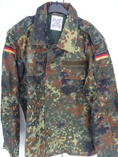 BW-27) Bundeswehr Feldbluse Jacke Tarnfleck von 1997 Bw-Gr.8 neuwertig