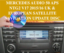 MERCEDES NTG2 AUDIO 50 V17 APS NAVI KARTENUPDATE DISC 2018 M, R, SPRINTER, VITO