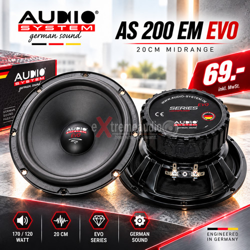 Audio system 200 - audio, em