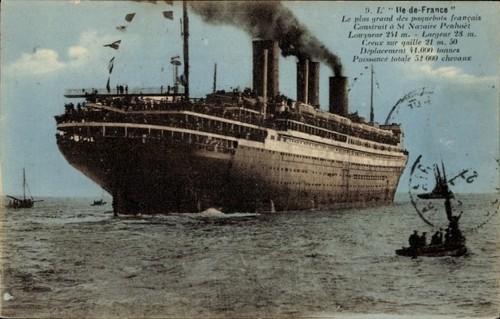 Passagierschiff ile de - ile,