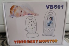 Video Baby Monitor VB601 Sprechen Nachtsicht Temperatur Weiß (gebraucht)