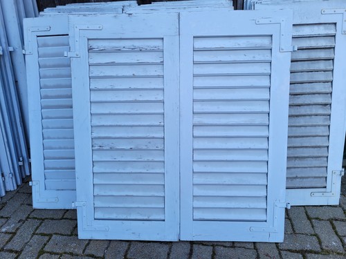 Paar fensterladen holz - -,