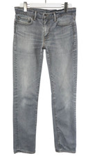 Levi's 511 Jeans Herren W33/L34 Graue Whiskers Rei�verschluss Fly Stretch