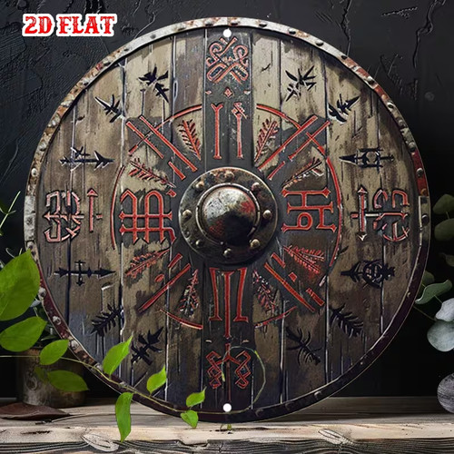 Wikinger schild vegvisir - wikinger,