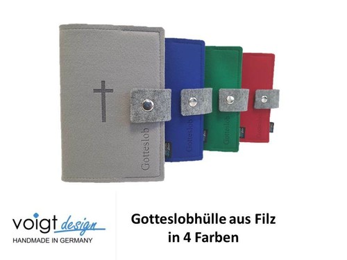 Buchhülle filz gotteslob - buchhülle,