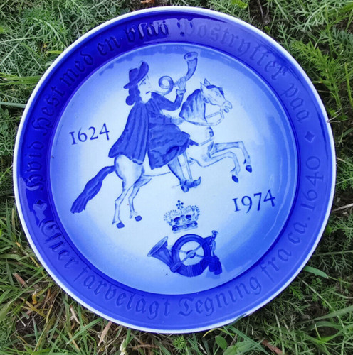 Wandteller postreiter 1974 - wandteller,