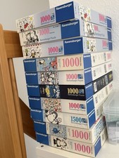 Sammlung Ravensburger Puzzle Sheepworld 9x1.000+ 1x1.500 Teile