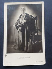 Original signiert Autogrammkarte Adele Sandrock, Ross Verlag, 1935