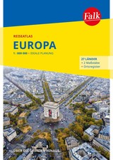 Falk Reiseatlas Europa 1:800.000 | Straßenatlas und Autoatlas | Taschenbuch
