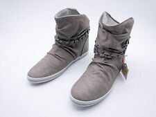 VENICE Damen Boots Stiefelette Stiefel Freizeitschuh grau Gr 38 EU Art 14886-80