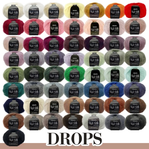 Drops kid silk - drops, mohair