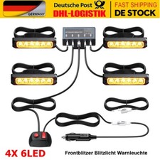 4x Frontblitzer LED Blitzlicht