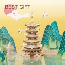 Rokr fünfstöckige pagode - fünfstöckige, 3d