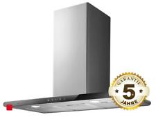 Elica Galaxy PRF0008948B Wandhaube 80 cm Edelstahl Schwarzes Glas Dunstabzug