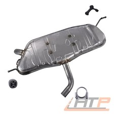 ENDSCHALLDÄMPFER AUSPUFF SCHALLDÄMPFER FÜR VW GOLF PLUS 5M GOLF 5 1K 6 5K1.6