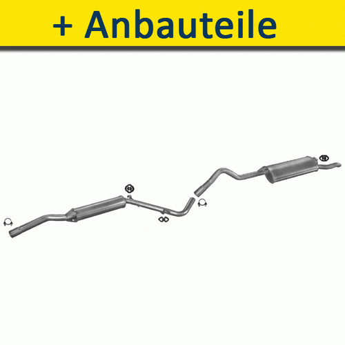 Auspuff auspuffanlage für - auspuff,