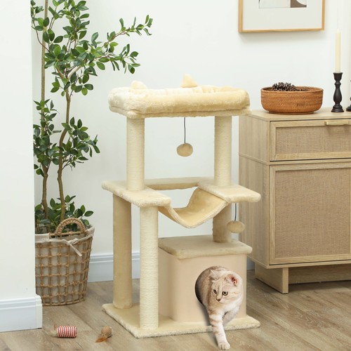 Pawhut katzenbaum cm - pawhut, 90