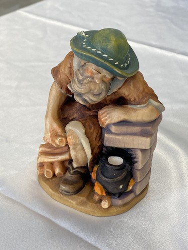 Krippenfigur hirte feuer - krippenfigur,