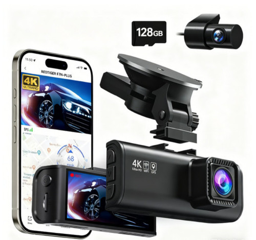 Redtiger dashcam gps - redtiger,
