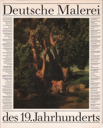 Buch deutsche malerei des - deutsche,