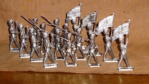 Militär-Bärenmützen-Zinn-/B