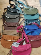 PAOLO BAGS schöne vegane Kunstleder Beltbag Bauchtasche Crossover  NEU 