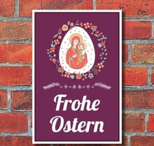 Schild frohe ostern - frohe,