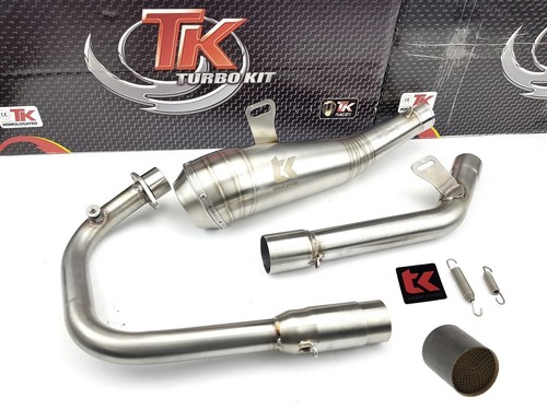 Turbokit edelstahl auspuff - gp,