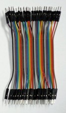40 Pin Dupont Kabel / Jumper Kabel  10 cm  Male/Male