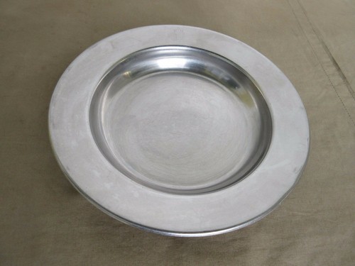 Outdoor soup plate stainless