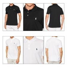 Ralph Lauren Herren Slim Fit Stretch Mesh Polo Shirt 2 Farben viele Größen NEU