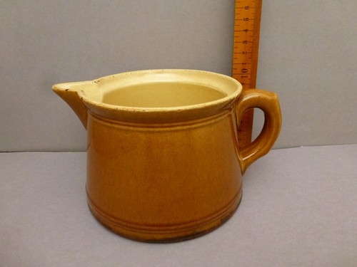 Milch krug kanne keramik braun - milch,