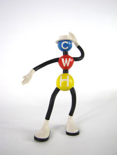 Werbung Reklame Alte Schleich Biegefigur CWH Chemische Werke Hüls