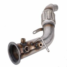 Downpipe Ersatzrohr Edelstahl 76mm Für BMW E90 E91 E92 325d 330d E60 E61 X5 E70