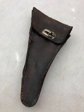 Fahrrad Werkzeug Rahmentasche Leder alt VELEDA DRP 1950 /  Oldtimer