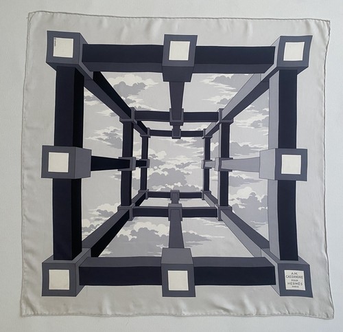 Vintage hermes seidenquadrat - hermes,