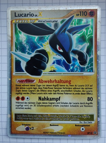 Pokémon lucario dp12 - dp12, dp