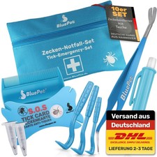 Zeckenentferner Notfallset, 10