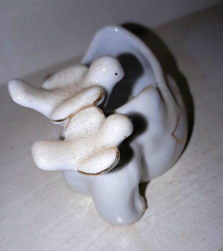 Keramikfigur enten schale - in,
