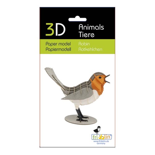 Tiere papiermodell - 3d,
