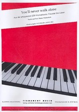 You'll never walk alone für Gesang und Klavier Einzelausgabe | Rainer Matuschek