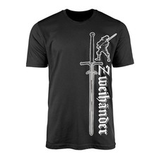 Zweihänder Schwert Landsknecht Renaissance Bidenhänder T-Shirt#46076