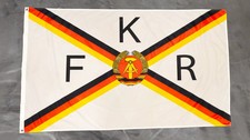 Fahne Flagge Fischkombinat Rostock - 1978 bis 1990 VEB FKR - 90 x 150 cm