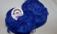 Langhaar Mohair "Lalena"   - 076 - blau - 2 Knäuel à 50 g