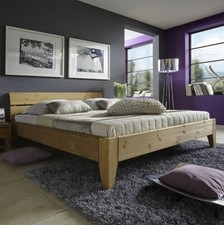 Massivholz Bett 180x200 höhe