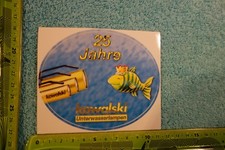 Alter Aufkleber Taschenlampe 25 Jahre KOWALSKI Unterwasserlampen