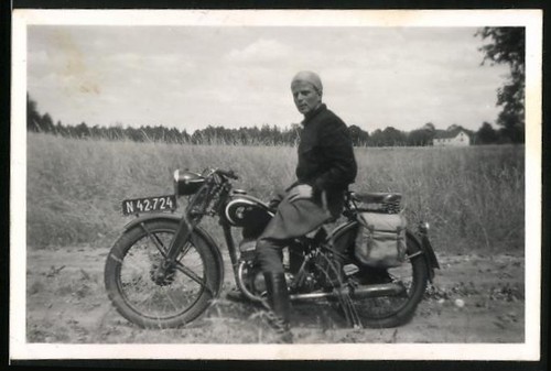 Fotografie motorrad puch krad - motorrad,